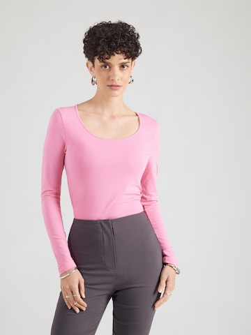 VERO MODA Koszulka 'VMMAXI MY' w kolorze różowy: przód