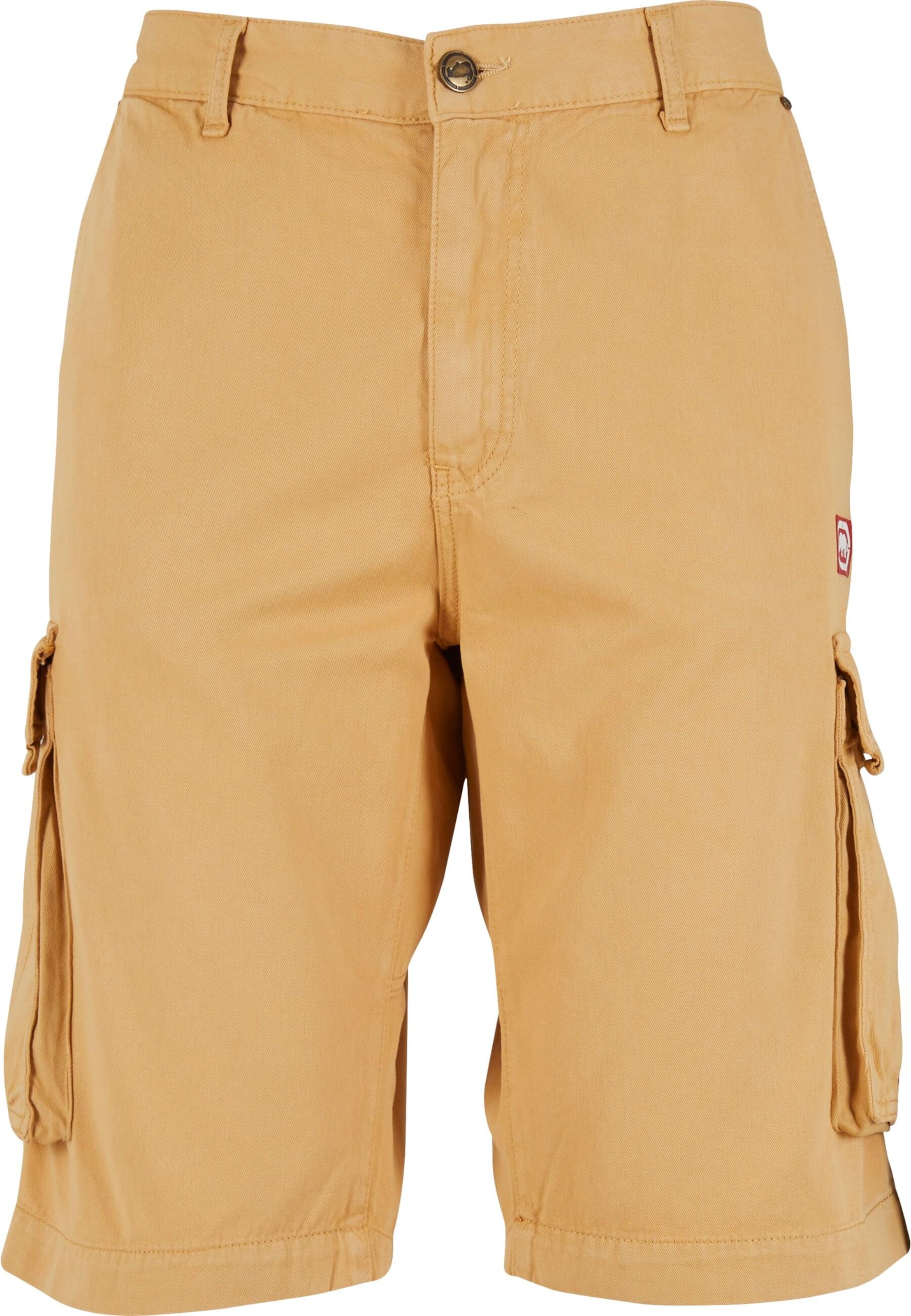 Ecko Unlimited - Regular Calças cargo 'Rockaway' em castanho: frente