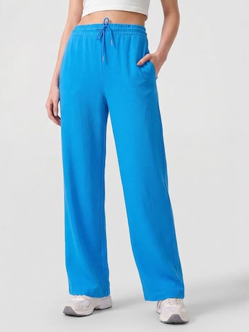 Tommy Life Wide leg Pants in Blue: front