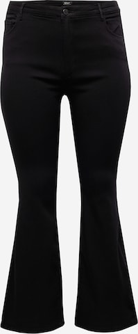 ONLY Curve Regular Jeans 'HELLA' in Black: front