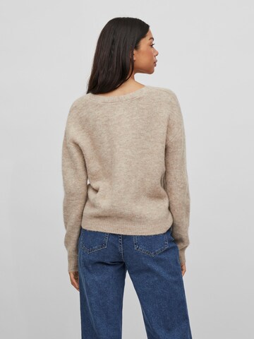 VILA Knit cardigan 'JAMINA' in Beige