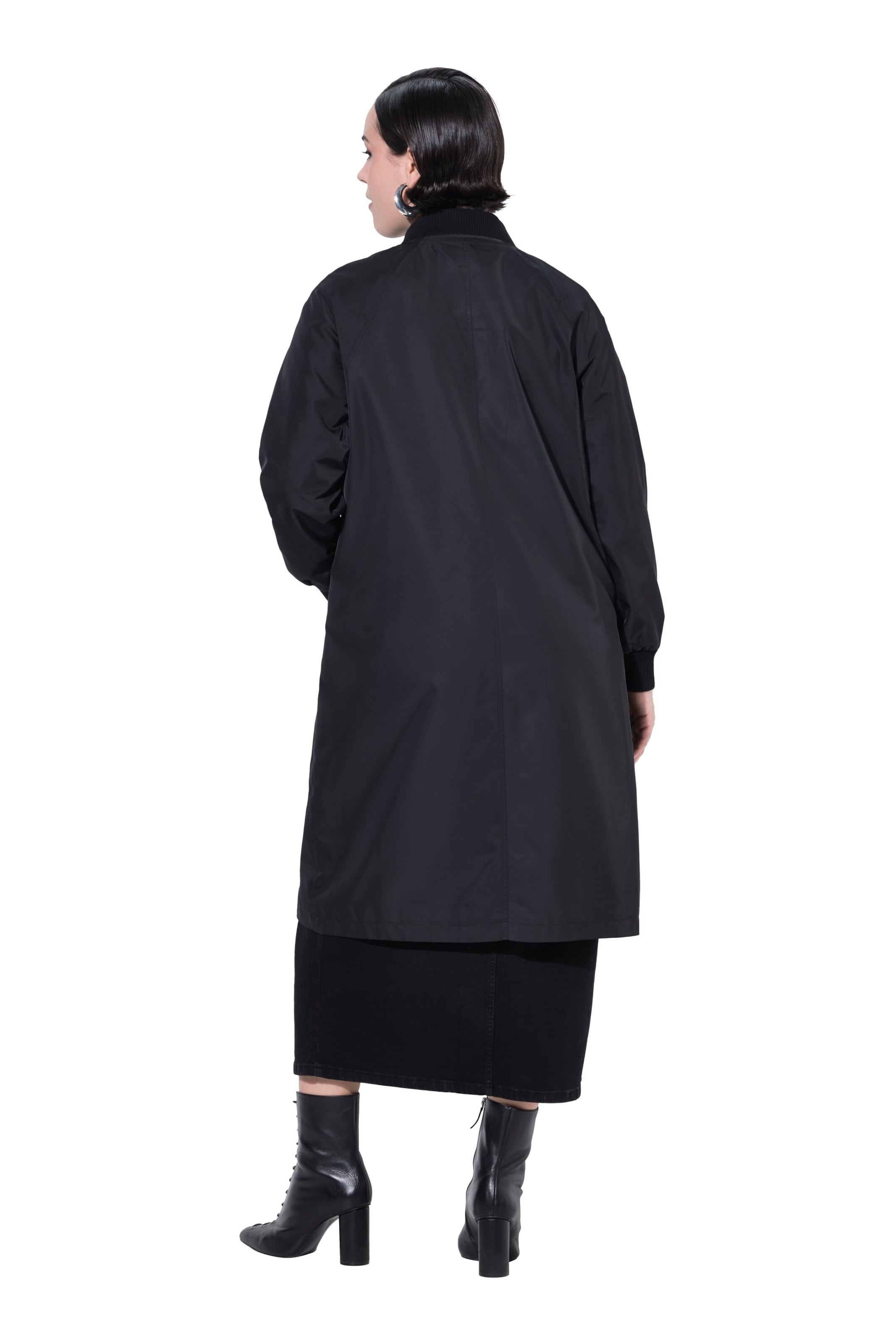 Ulla Popken Демисезонное пальто в Черный