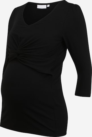 MAMALICIOUS Tričko 'Macy' – černá: přední strana