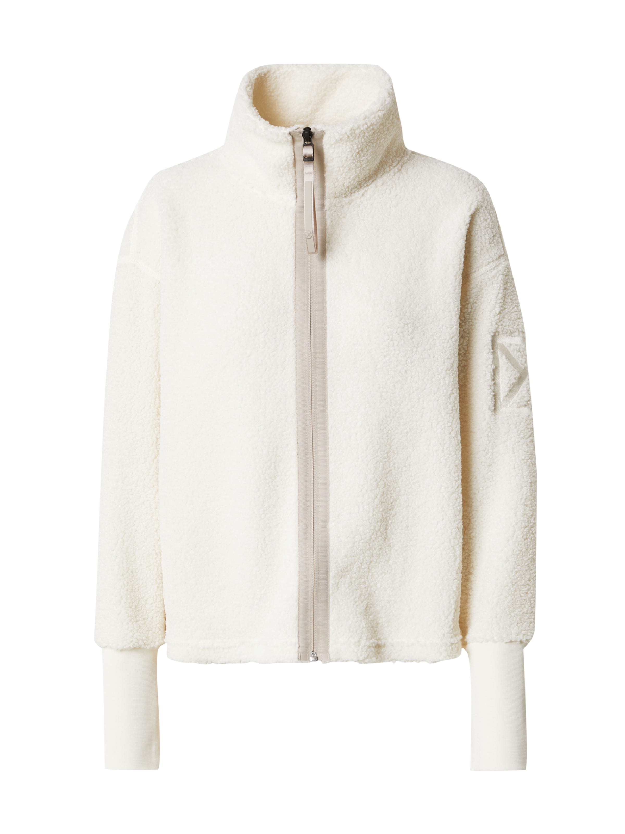 Jachetă  fleece funcțională 'Alexa' de la Didriksons pe alb: față