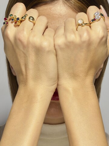 Luxenter - Anillo 'Sune' en blanco