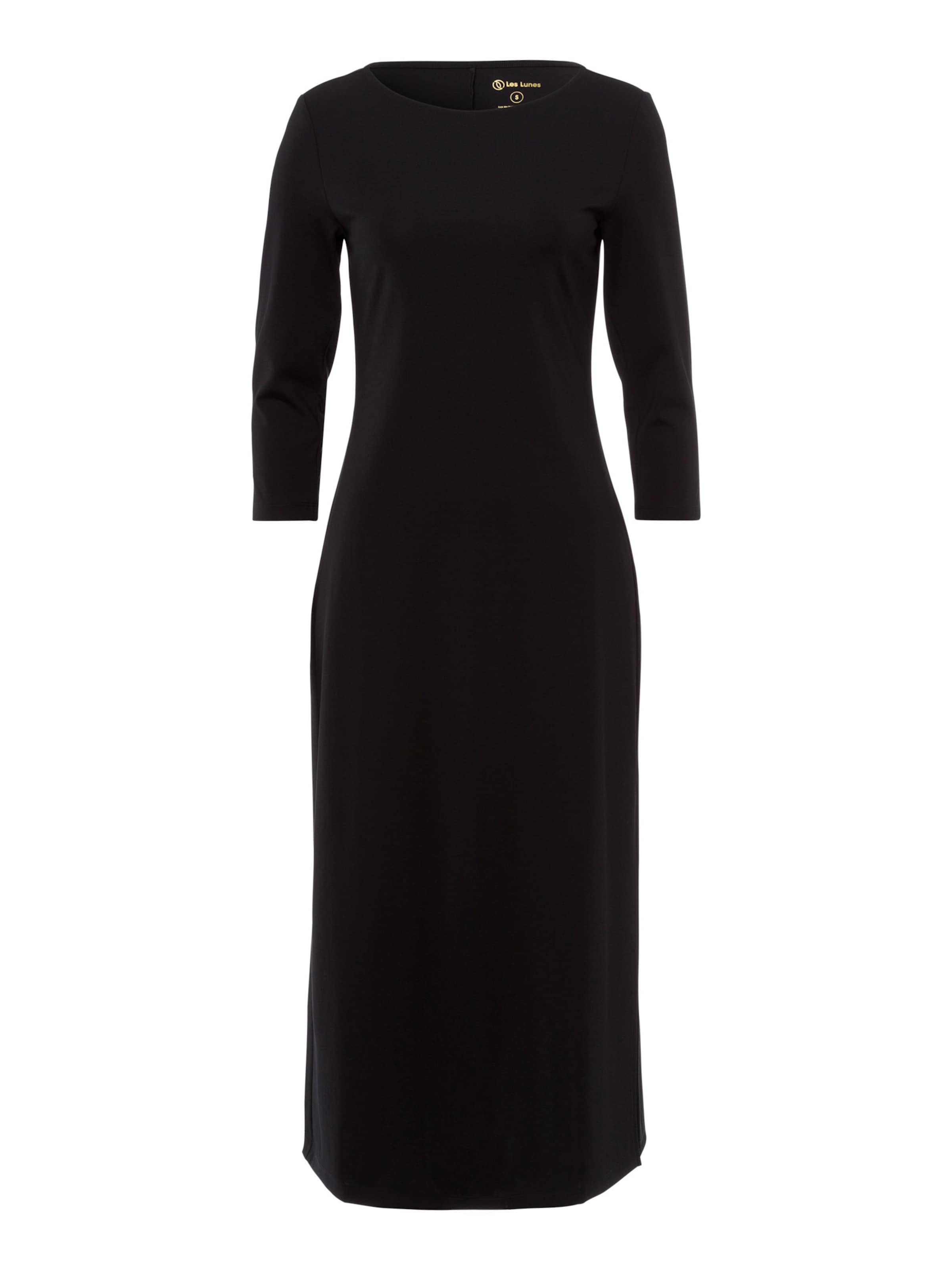 Les Lunes Jurk 'Dakotaa Dress' in Zwart: voorkant