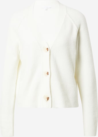 OPUS Knit cardigan 'Disona' in White: front