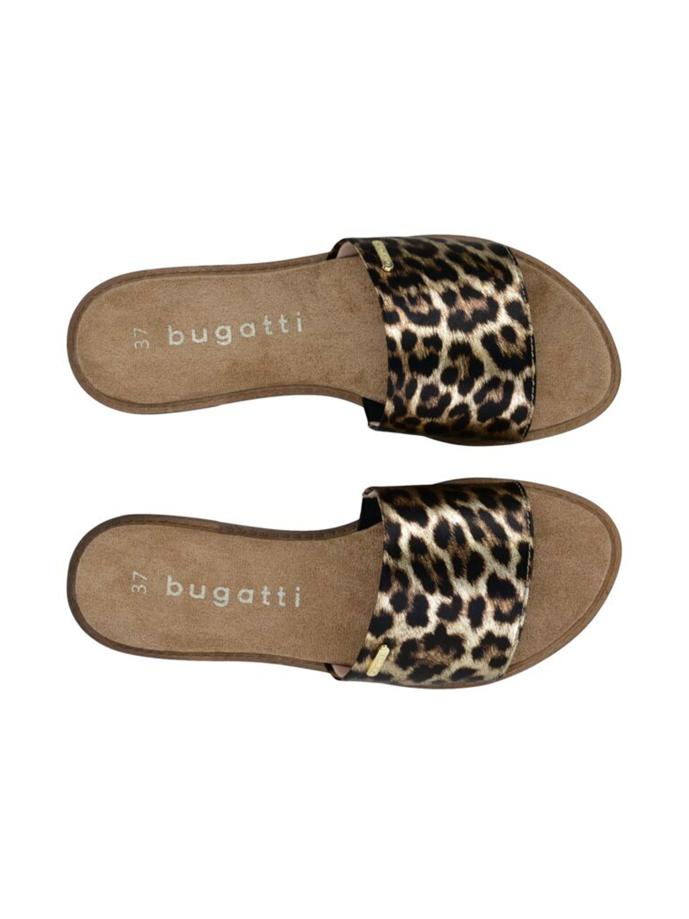 bugatti - Sapato aberto em bege