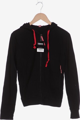 BIKKEMBERGS Kapuzenpullover M in Schwarz: predná strana