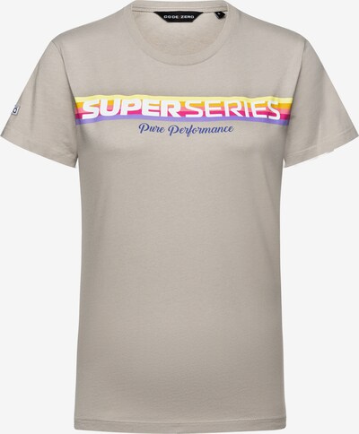 CODE-ZERO Performance T-Shirt in blau / gelb / grau / rot, Produktansicht