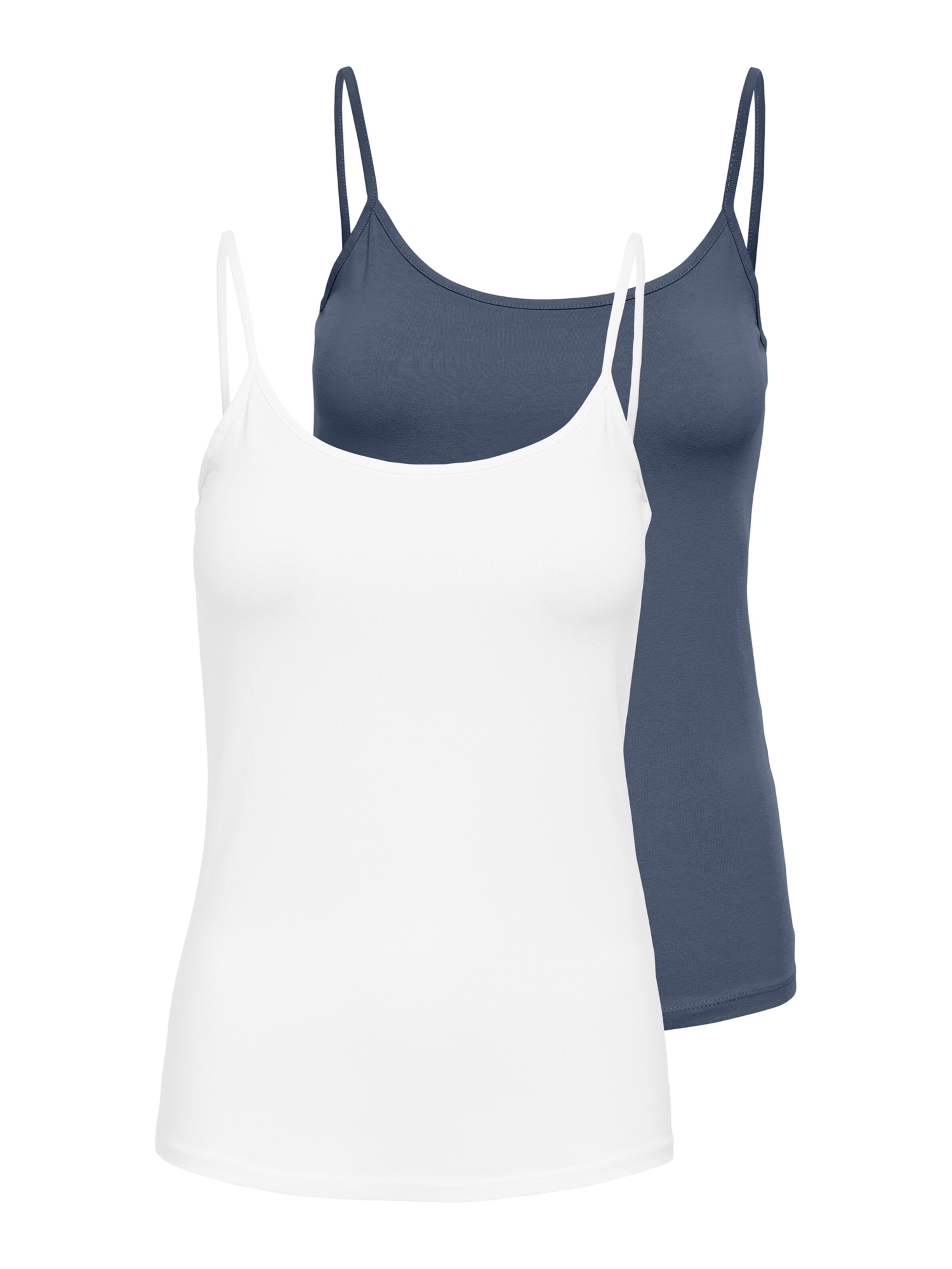 ONLY - Top 'ONLLOVE' em azul: frente