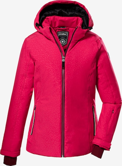 KILLTEC Outdoor jacket in Pink / Dark pink / Black / White, Item view