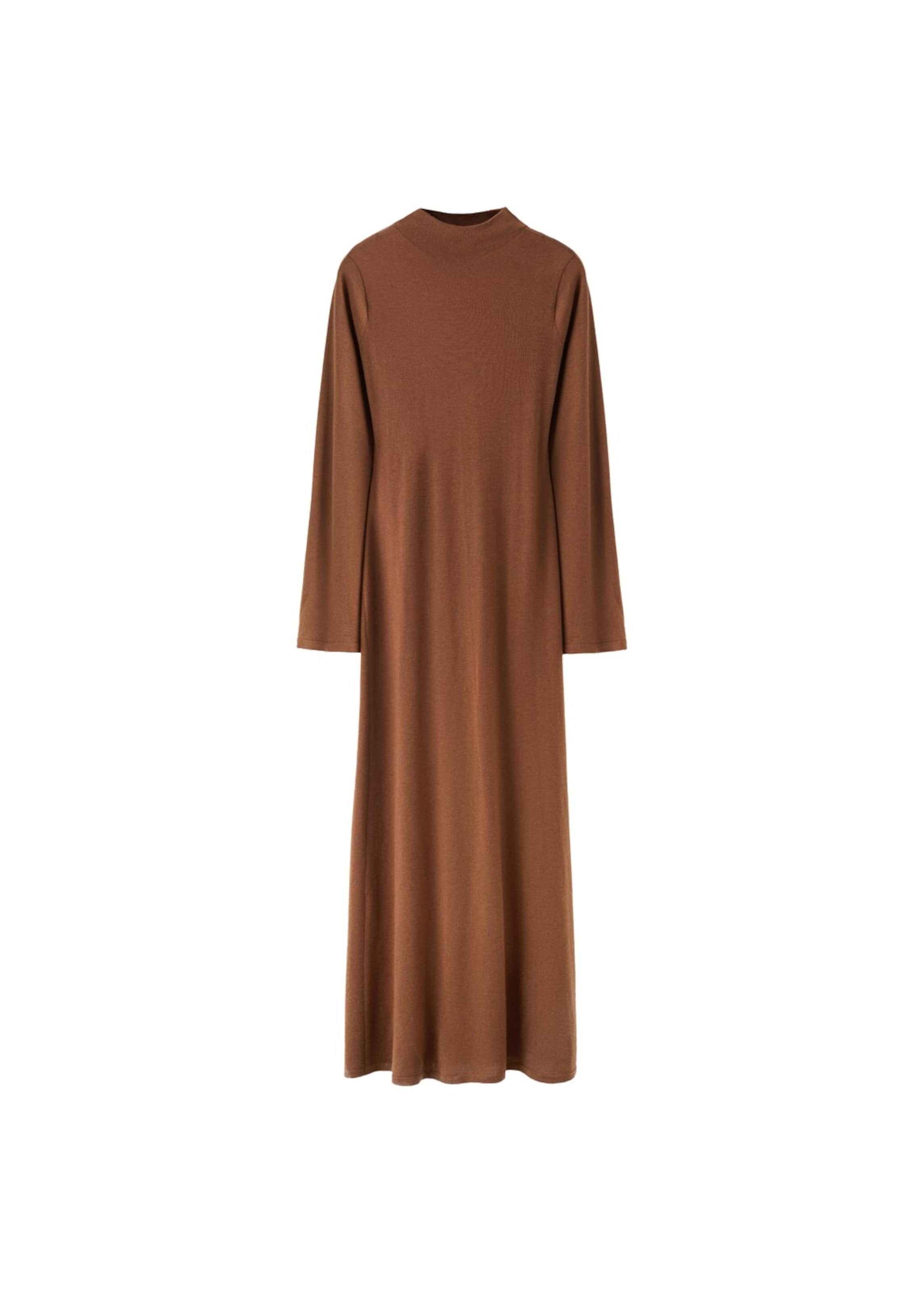 MANGO Knitted dress 'Kendrik' in Caramel, Item view
