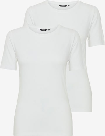 Oxmo Shirt 'Jessa' in Weiß: Vorderseite