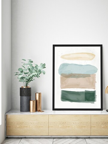 Liv Corday Bild  'Watercolor abstract combo' in Schwarz