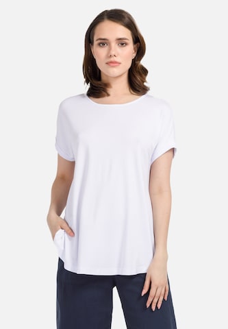 HELMIDGE Blouse in White: front