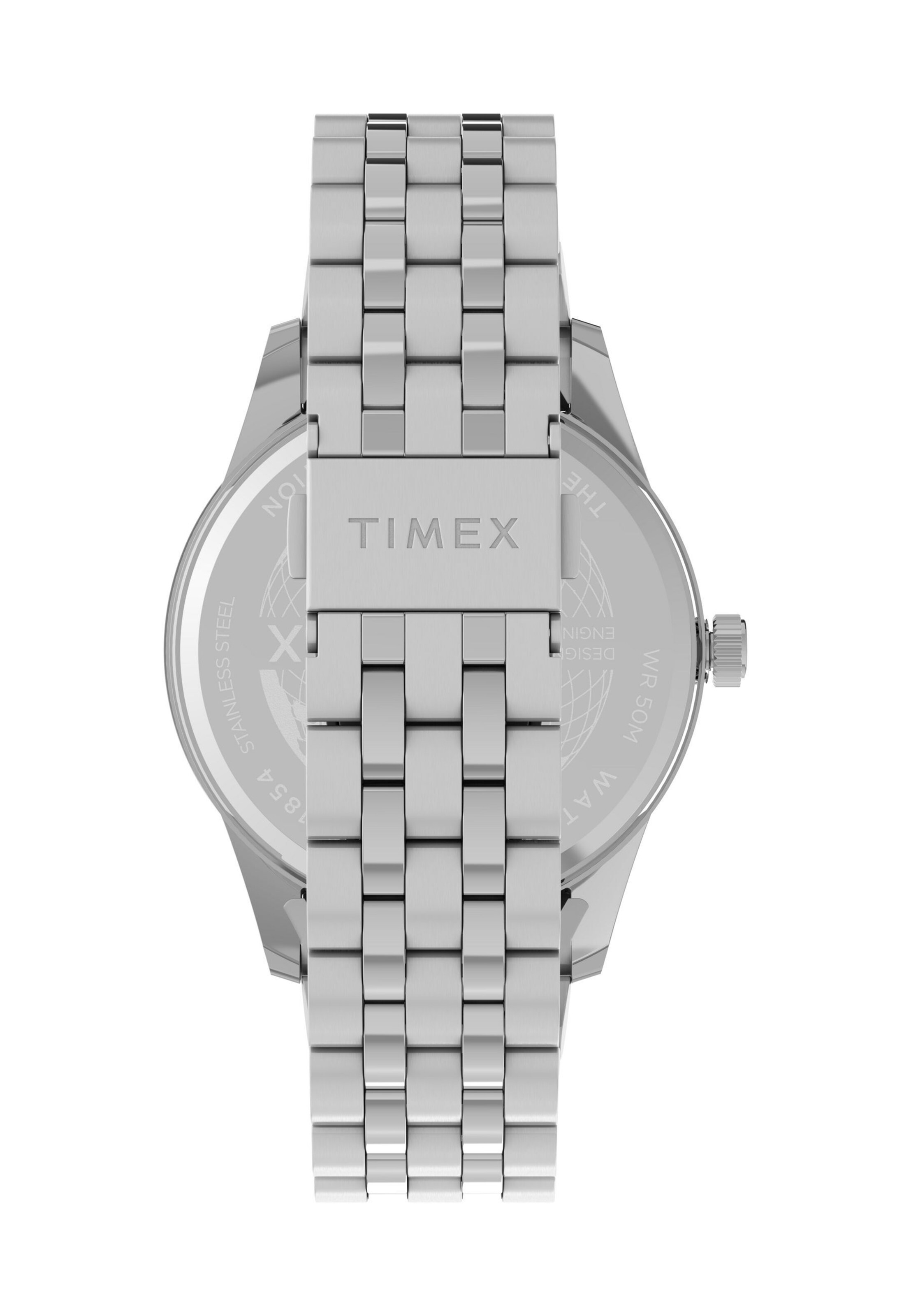 TIMEX Analogt ur 'Chicago' i sølv