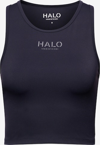 HALO Sports top in Blue: front