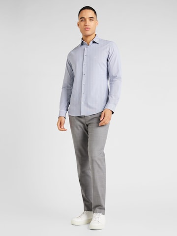 Coupe slim Pantalon TOPMAN en gris