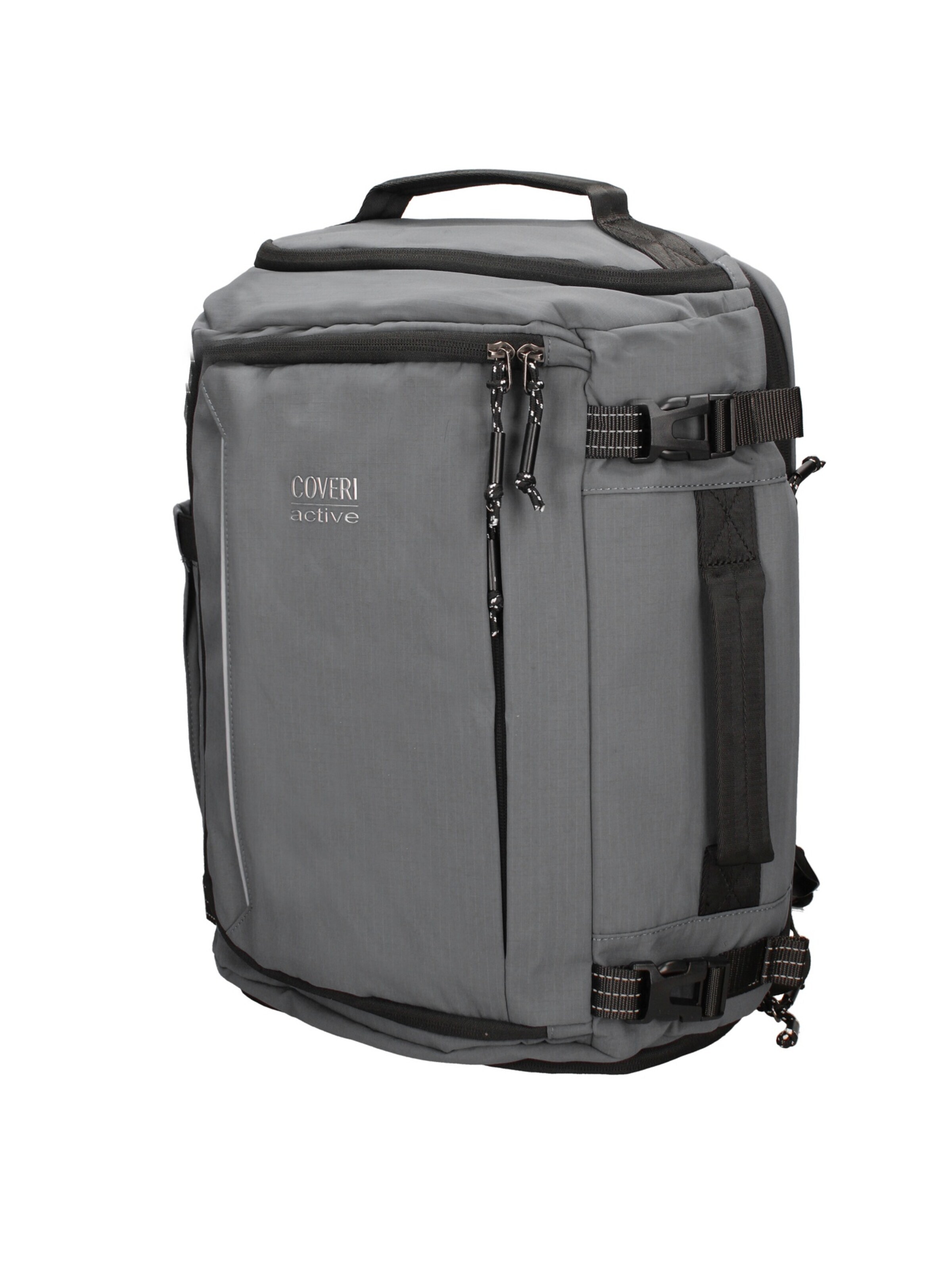 Zaino 'Zaino Coveri Active Poliestere 100% - Chiusura Zip' di Coveri Collection in grigio: frontale