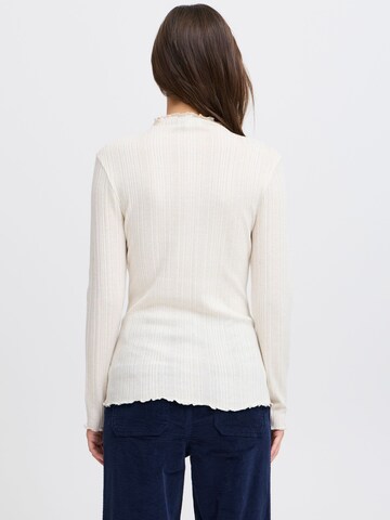 Pull-over 'Smirna' b.young en blanc