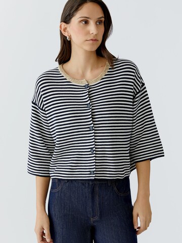 OUI Strickjacke in Blau: Vorderseite