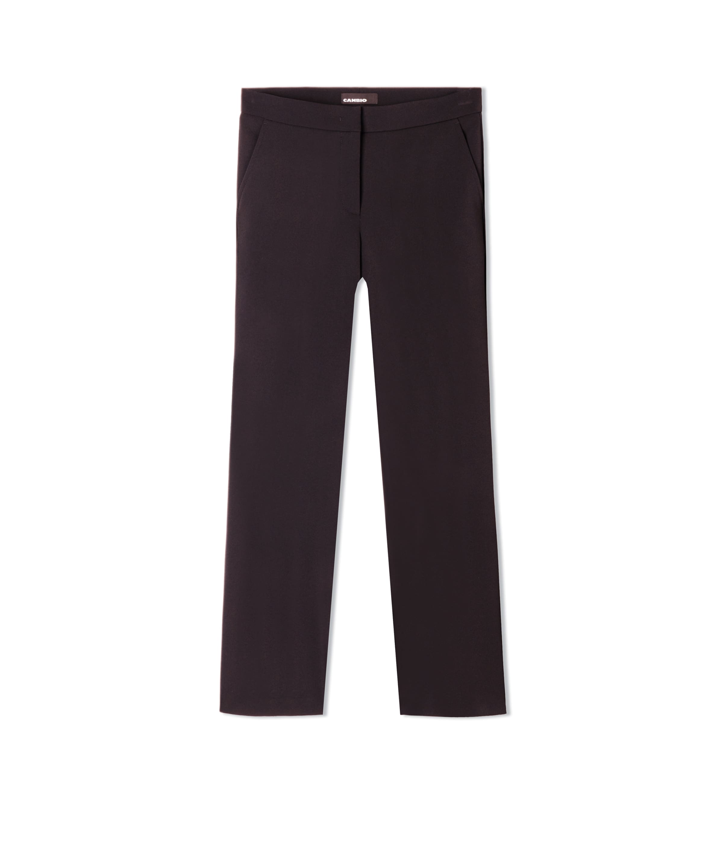 Cambio Regular Trousers 'Sugar' in Brown: front
