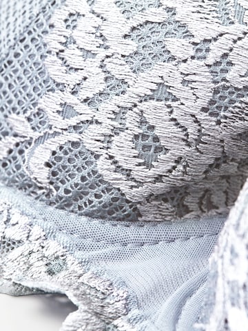 INTIMISSIMI Balconette Bra 'Sofia Pretty Flowers' in Blue