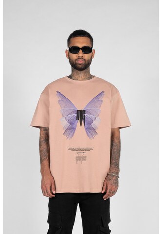 T-Shirt 'Metamorphose V.6' MJ Gonzales en orange : devant