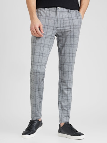 Only & Sons Slimfit Broek 'MARK' in Grijs: voorkant