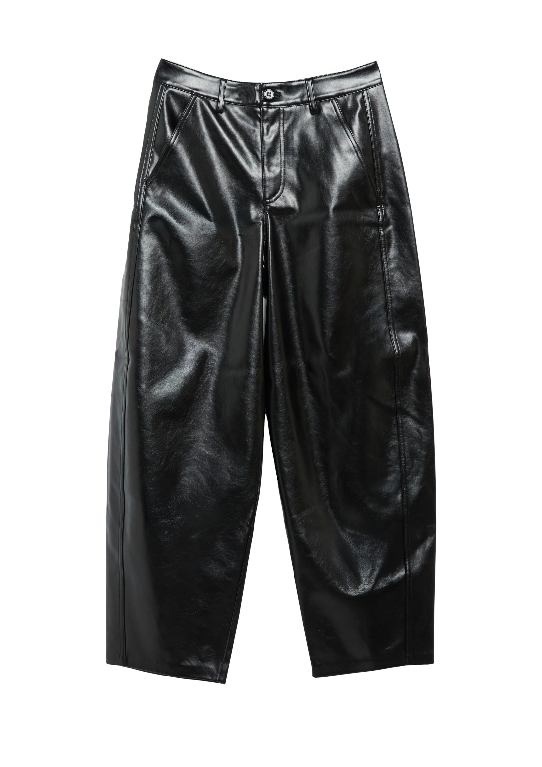 Barrel Pantalon s.Oliver en noir : devant