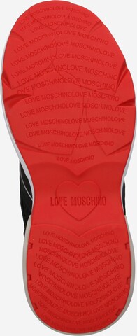 Love Moschino Sneakers laag in Zwart