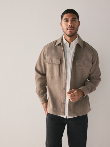 Next Tavaline suurus Triiksärk, värv beež: eest vaates