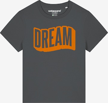 T-shirt 'Dream' Watapparel en gris : devant