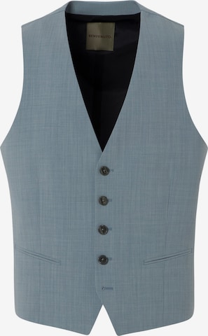 BENVENUTO Suit Vest 'Secchia' in Blue: front