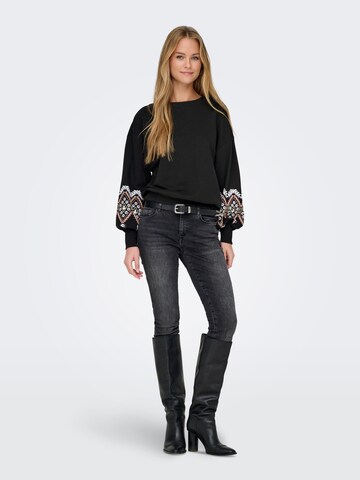Felpa 'ONLBROOKE' di ONLY in nero