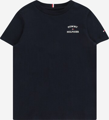 T-Shirt TOMMY HILFIGER en bleu : devant