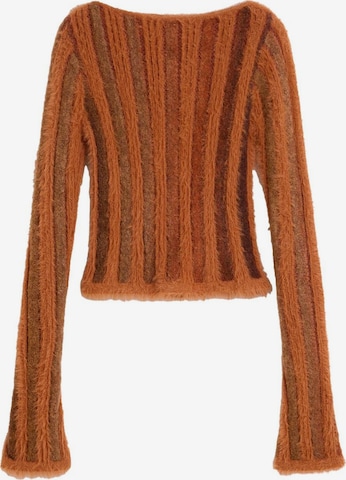 Desigual Pullover in Braun: Vorderseite