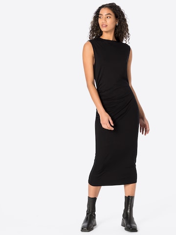 NU-IN - Vestido en negro: frente