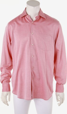 RENÉ LEZARD Button Up Shirt in L in Red: front