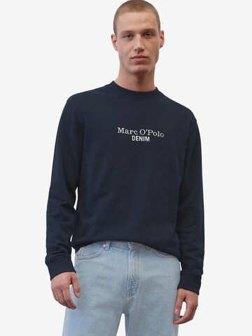 Marc O'Polo Sweatshirt in Blue: front
