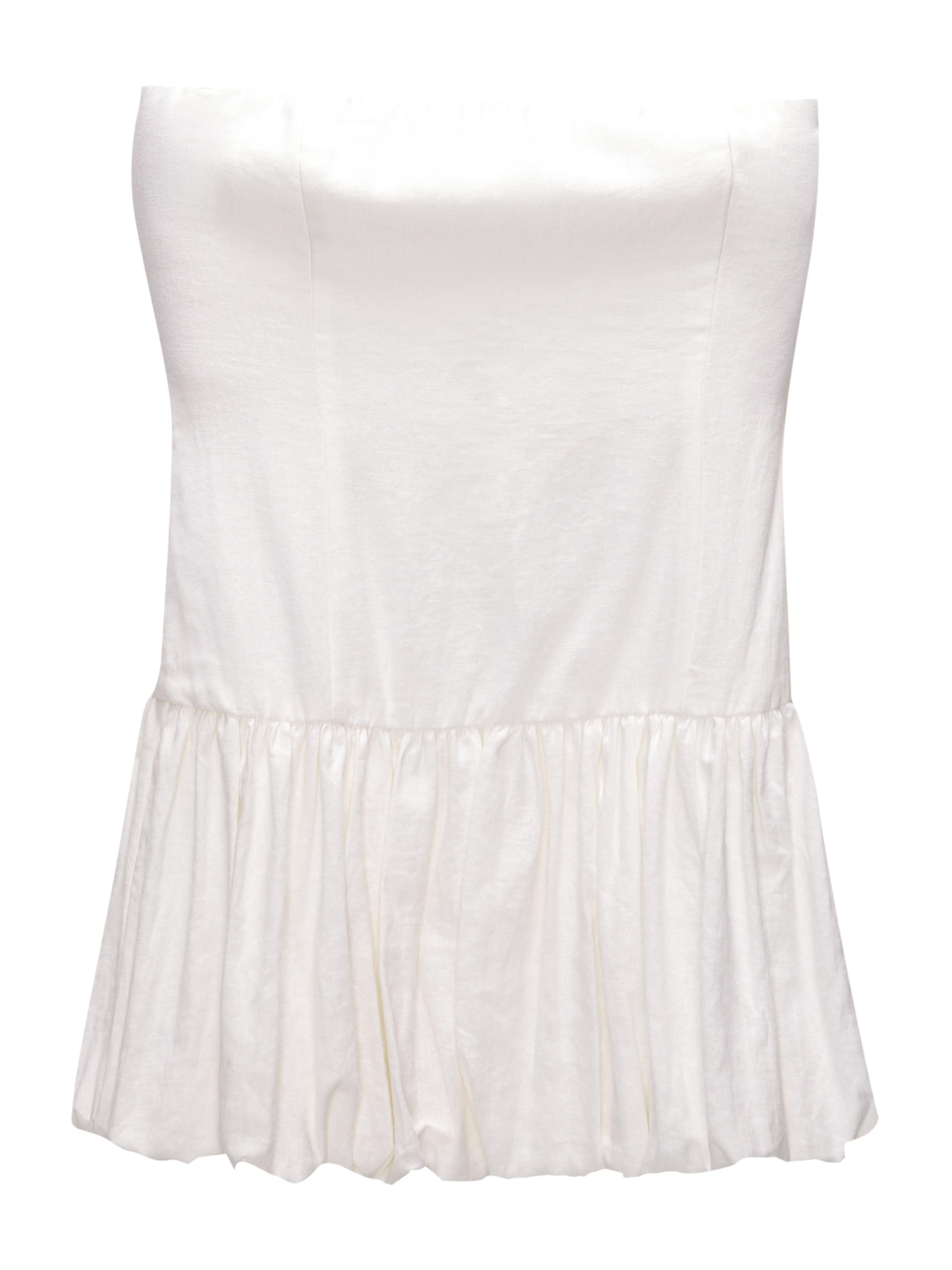 Pull&Bear Sommarklänning i vit: framsida