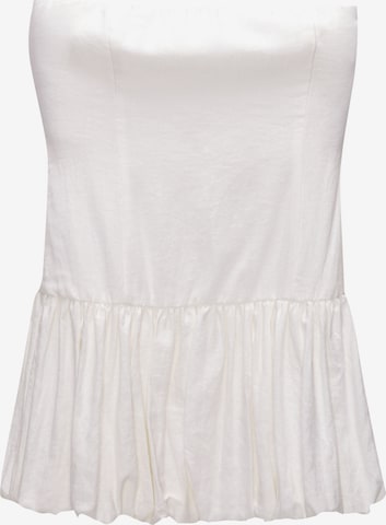 Pull&Bear Kesämekko värissä valkoinen: etupuoli