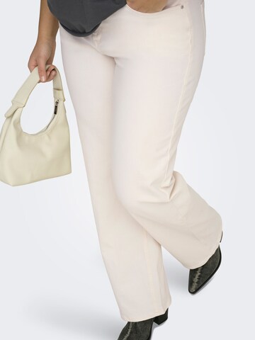 ONLY Carmakoma - Pierna ancha Vaquero 'CARWilly' en beige