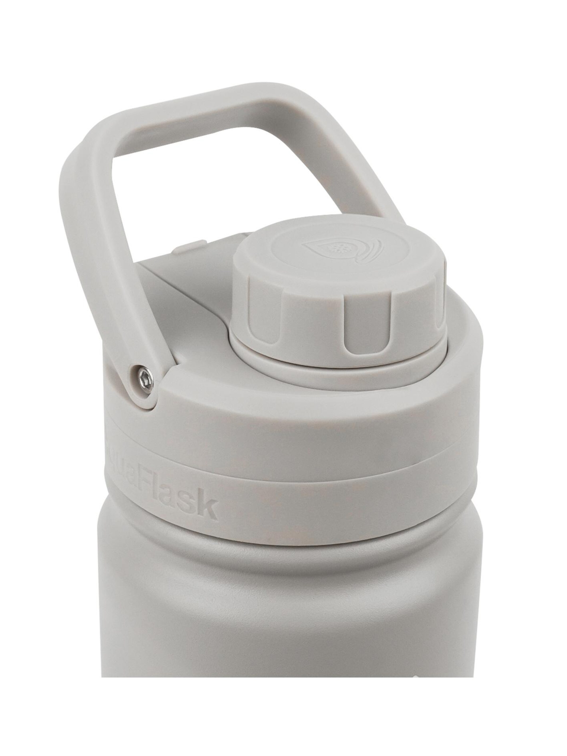 AquaFlask Láhev na vodu 'AquaFlask Termoláhev EARTH 532 ml CACAO' – béžová