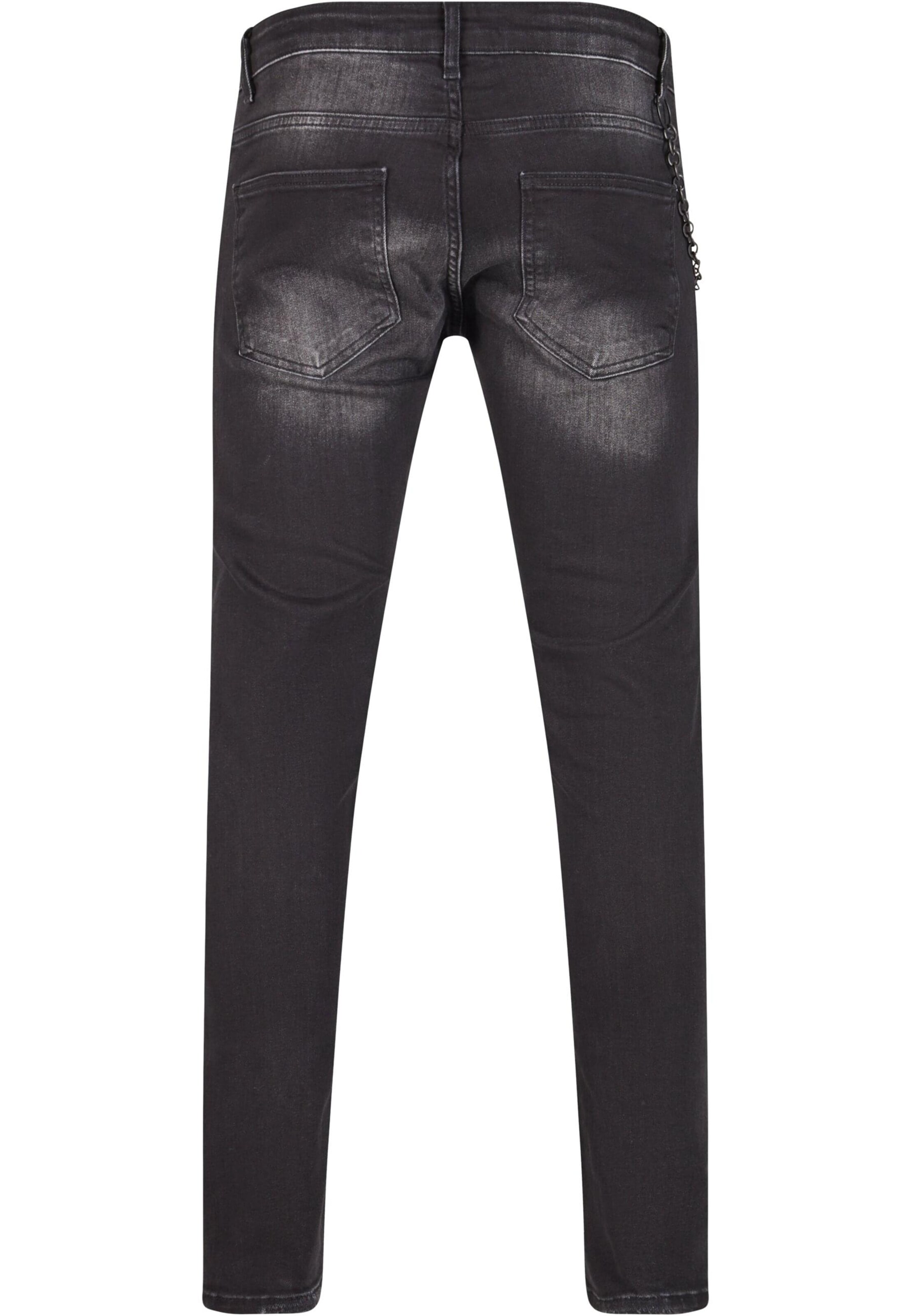 2Y Premium Regular Jeans in Black