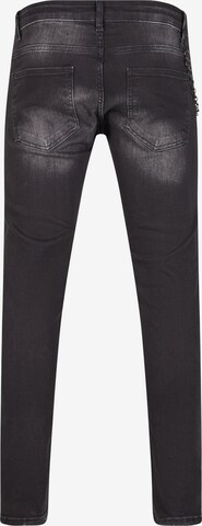2Y Premium Regular Jeans in Schwarz