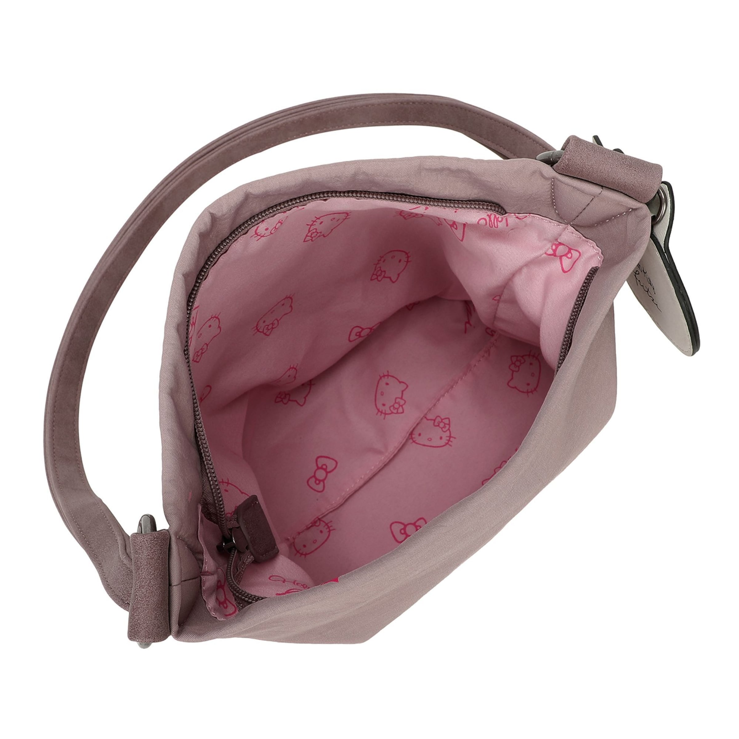 Fritzi aus Preußen Crossbody bag 'Hello Kitty' in Brown