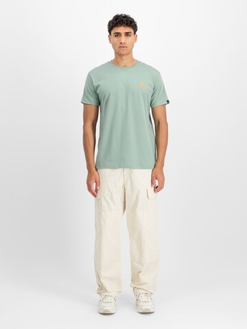 ALPHA INDUSTRIES Tavaline suurus Särk, värv roheline