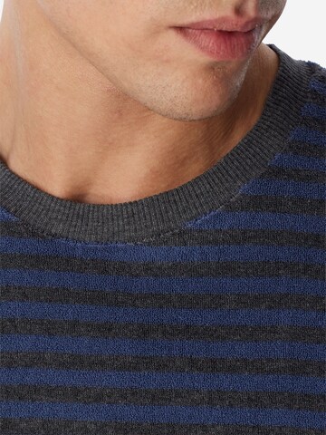 Pyjama long ' Casual Nightwear ' SCHIESSER en bleu